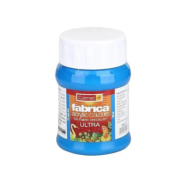 Camel Fabrica Acrylic Colours Ultra (Loose Colours) 500ml Camel